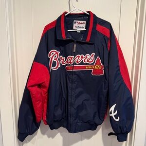 Vintage 2000 Atlanta Braves Majestic Jacket